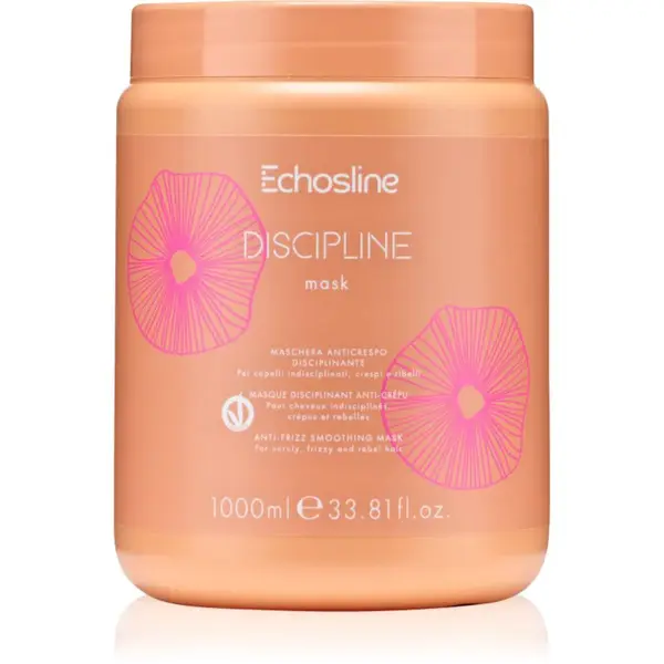 Echosline Discipline Mask maska pre nepoddajné a krepovité vlasy 1000 ml