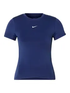 NIKE Funkčné tričko 'ONE'  tmavomodrá / biela