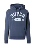 Superdry & Co Mikina 'ATH ESS'  zafírová / pastelovo modrá