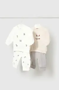 Mayoral Newborn tepláková súprava dojčenská bavlnená s elastanom