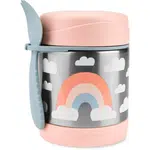 SKIP HOP Spark Style Termoska na jídlo se lžičkou/vidličkou Duha 325 ml, 3r+