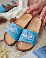 Resti Royalfashion Women's Villo rhinestone flip-flops