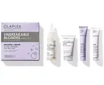 Dárková sada pro regeneraci blond vlasů Olaplex Unbreakable Blondes Mini Kit + dárek zdarma