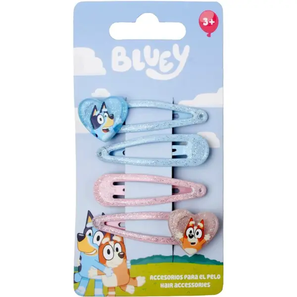 Disney Bluey Hair Accessories sponky do vlasů pro děti 4 ks
