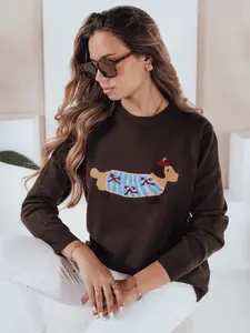 Dámský svetr s aplikací psa CHICPAWS