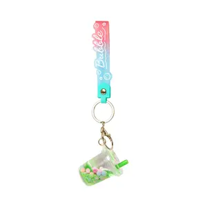 Kľúčenka - Zelený Bubble Tea ALBI