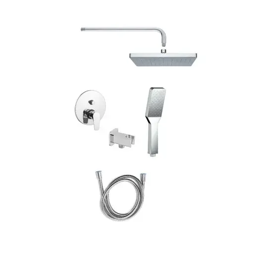 Sprchový systém SAT Project vrátane podomietkového telesa chróm SATBPSETPRO4