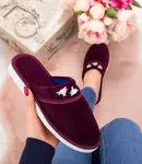 Dámské pantofle Natural Style NS-059 fialové