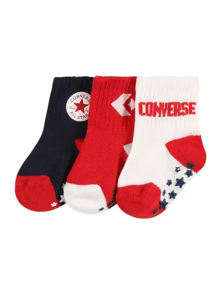 CONVERSE Ponožky  námornícka modrá / červená / biela