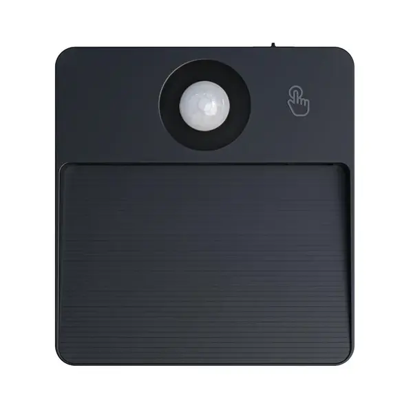 LAMPA Z CZUJNIKIEM RUCHU RGB SELVIK KW 66780 BLACK