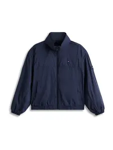 TOMMY HILFIGER Prechodná bunda  tmavomodrá
