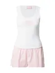 Juicy Couture Pyžamo  ružová / biela