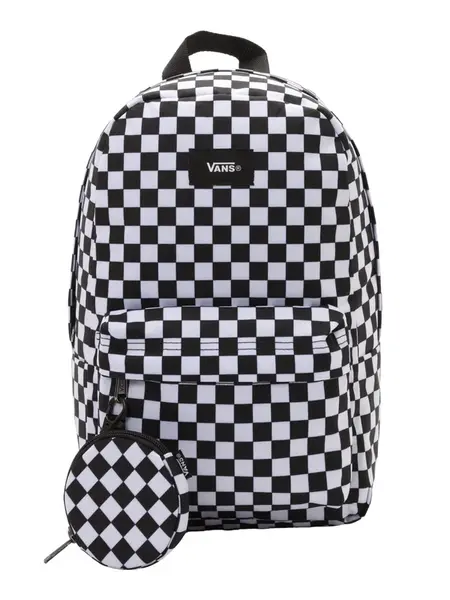 VANS Batoh 'Old Skool'  čierna / biela