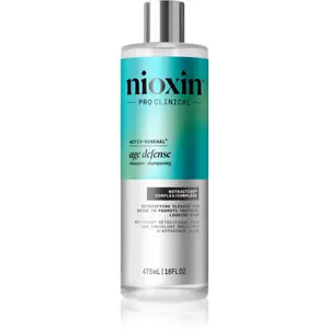 Nioxin Age defense Shampoo šampón proti starnutiu pre všetky typy vlasov 475 ml