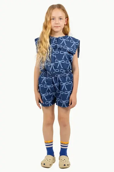 Dětské kraťasy Tinycottons BOWS WOVEN SHORT
