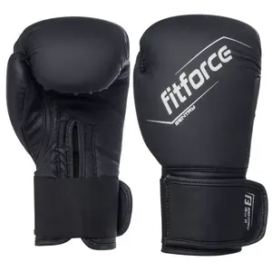 Fitforce SENTRY Boxerské rukavice, černá, velikost