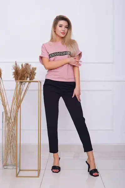 Resti Pink / Black 2-piece women's set - Clothing