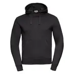 Černá pánská mikina s kapucí Authentic Russell