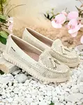 Resti Women's openwork moccasins Molaffa