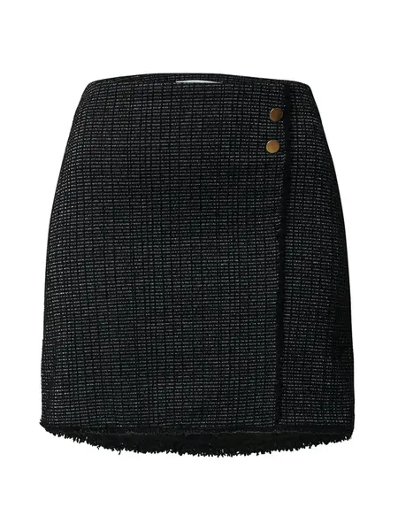 ABOUT YOU Sukňa 'Cindy'  čierna / strieborná