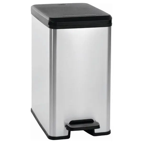 Curver Odpadkový koš Slim Bin 25 stříbrný