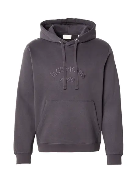 JACK & JONES Mikina 'JORBLEECKER'  tmavosivá
