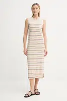 Šaty PS Paul Smith béžová barva, maxi, W2R.563N.P31304