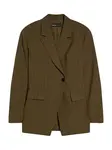 Bershka Blejzer  béžová / kaki