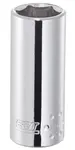 Hlavice 3/8" prodloužené 6-hranné metrické (různé velikosti) - Tona Expert Velikost: 10 mm