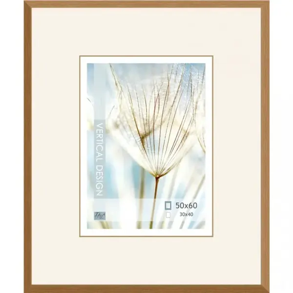 Dřevěný rám hnědý SW 08 – 50x60cm