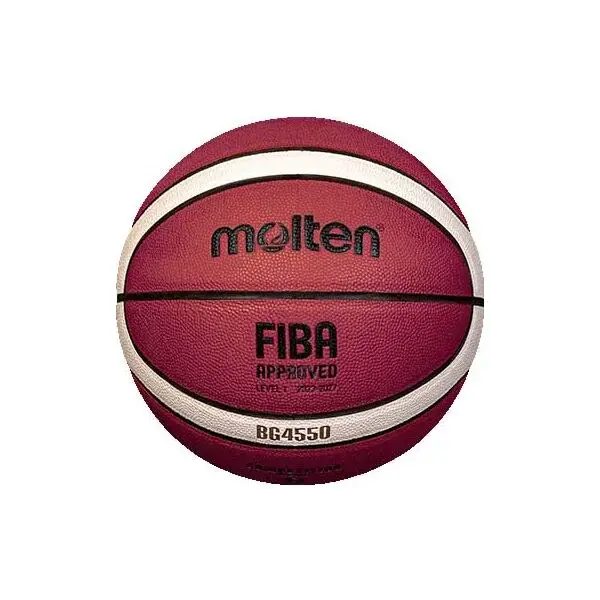 Molten BG4550 Basketbalový míč, hnědá, velikost