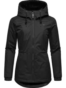 Ragwear Zimná parka 'Dankka'  čierna