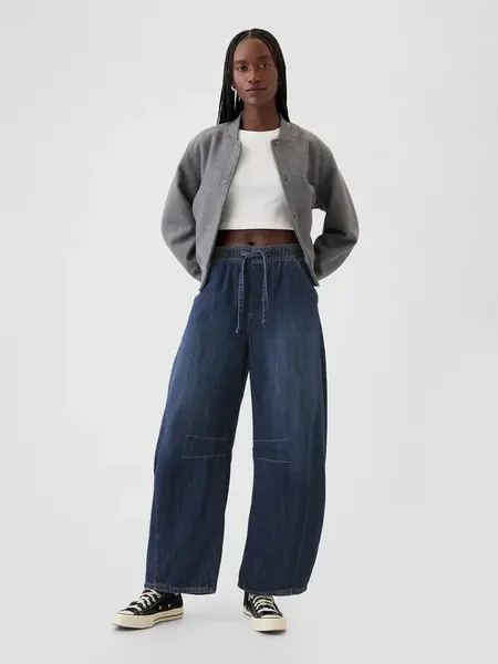 GAP dámské džíny Mid Rise Easy Horseshoe
