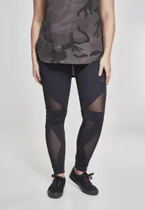 Dámské legíny Triangle Tech Mesh blk/blk