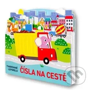 Tvarované leporelo - Čísla na cestě