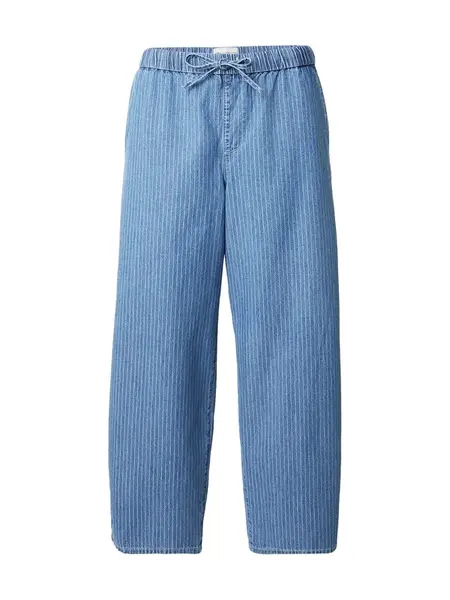 ONLY Carmakoma Nohavice 'CARYasmin'  modrá denim / biela
