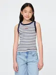 GAP Children's ribbed tank top with logo - Girls