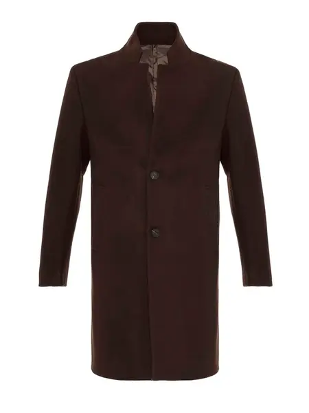 Antioch Prechodný kabát  tmavohnedá