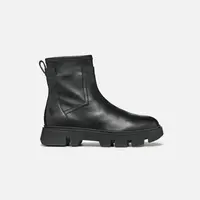 Black women's ankle boots Geox Vilde - Women's