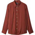 GAP BOYFRIEND Dámská košile, hnědá, velikost