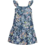 GAP BABY Dievčenské šaty, modrá, veľkosť 4Y