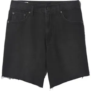 GAP LOOSE BERMUDA Dámske kraťasy, čierna, veľkosť