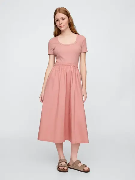 GAP Midi dress with pockets - Women's
