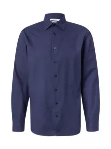 SELECTED Košeľa 'SLHLEO'  námornícka modrá