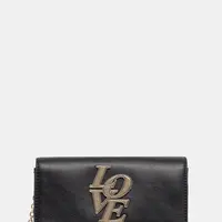 Psaníčko Love Moschino černá barva, JC5663PP1