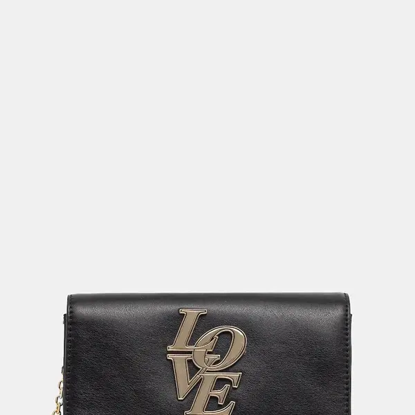 Psaníčko Love Moschino černá barva, JC5663PP1