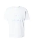 JACK & JONES Tričko 'JORNANTUCKET'  svetlomodrá / biela