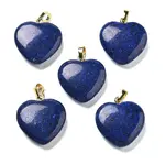 Dyed Blue Natural Sesame Jasper Pendants