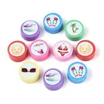 Printed Handmade Polymer Clay Beads