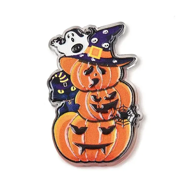 Halloween Printed Acrylic Pendants